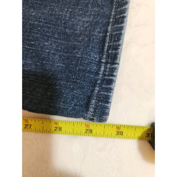 Levi's 525 Jeans Womens 14M 14 34 X 29.5 Blue Perfect Waist Straight Leg - Picture 13 of 15